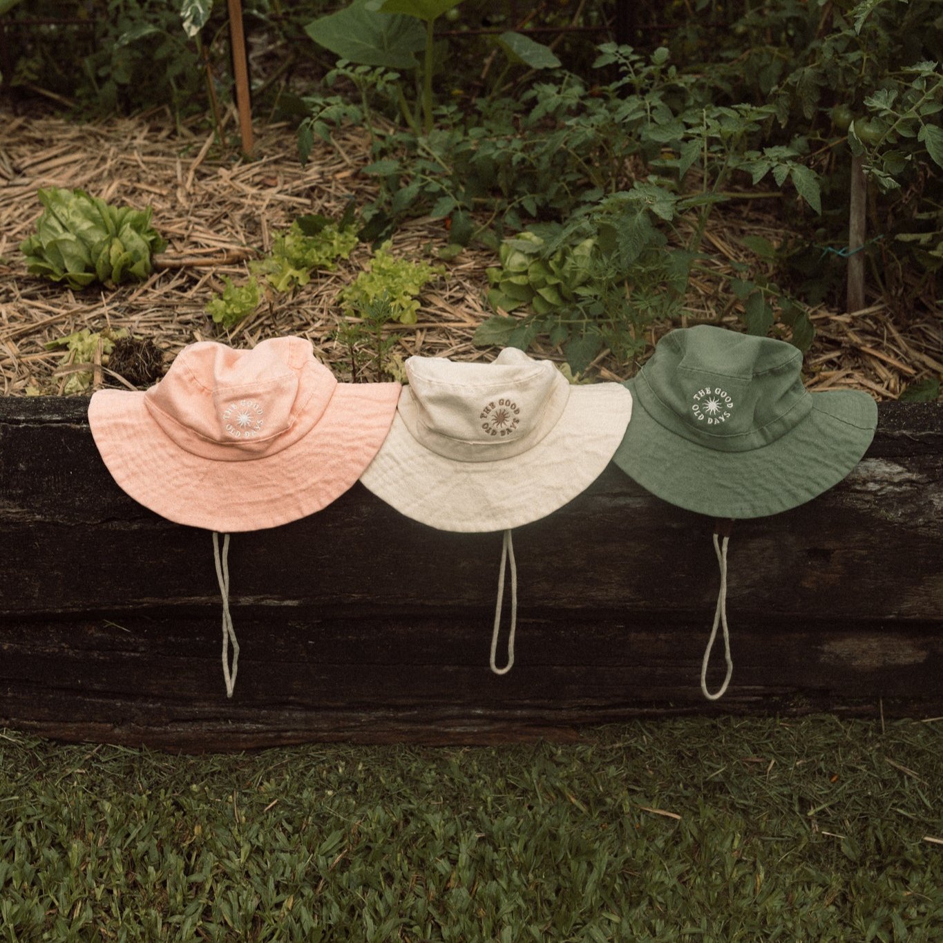 The Good Old Days Sun Hat - Green