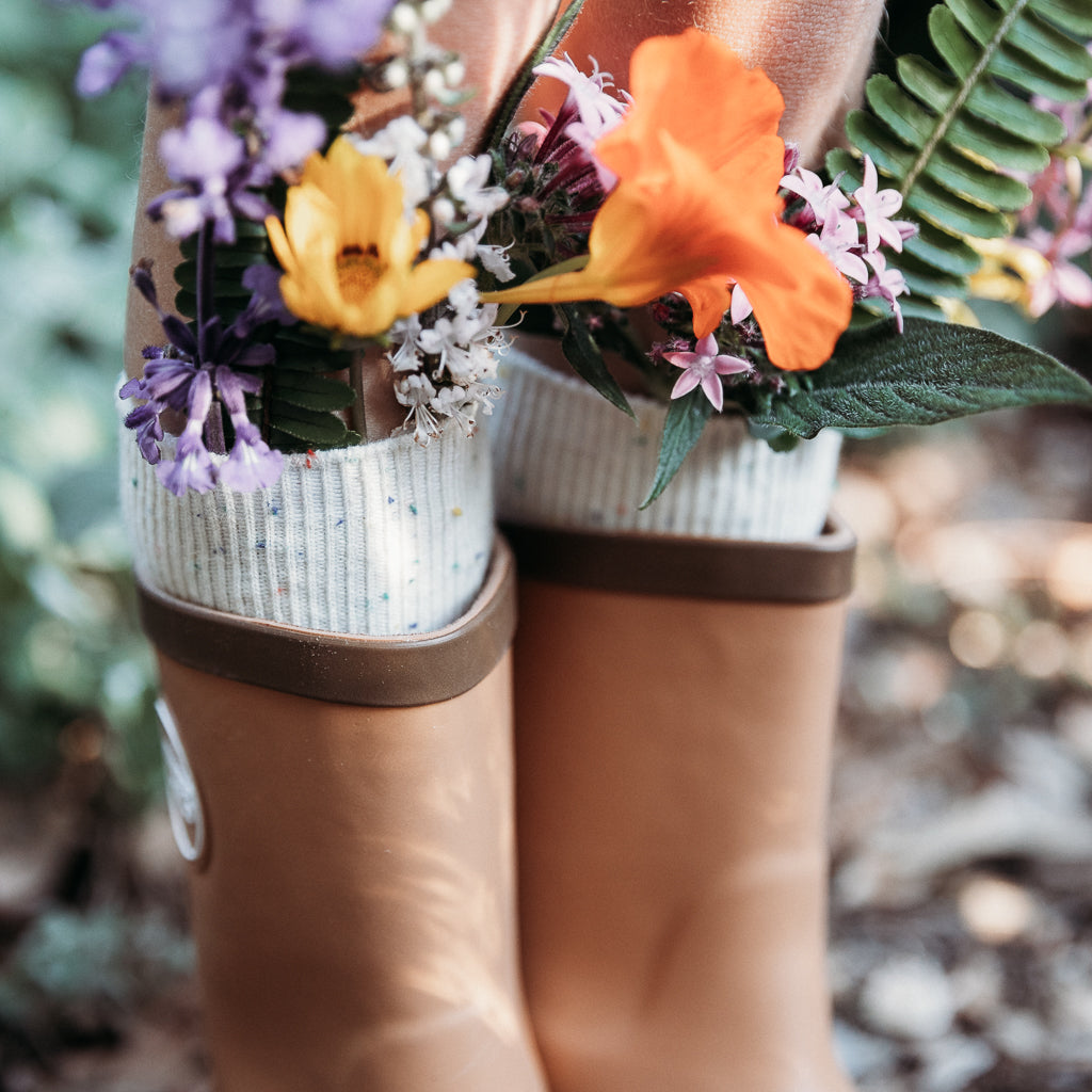 Kids Organic Cotton Sprinkle Socks