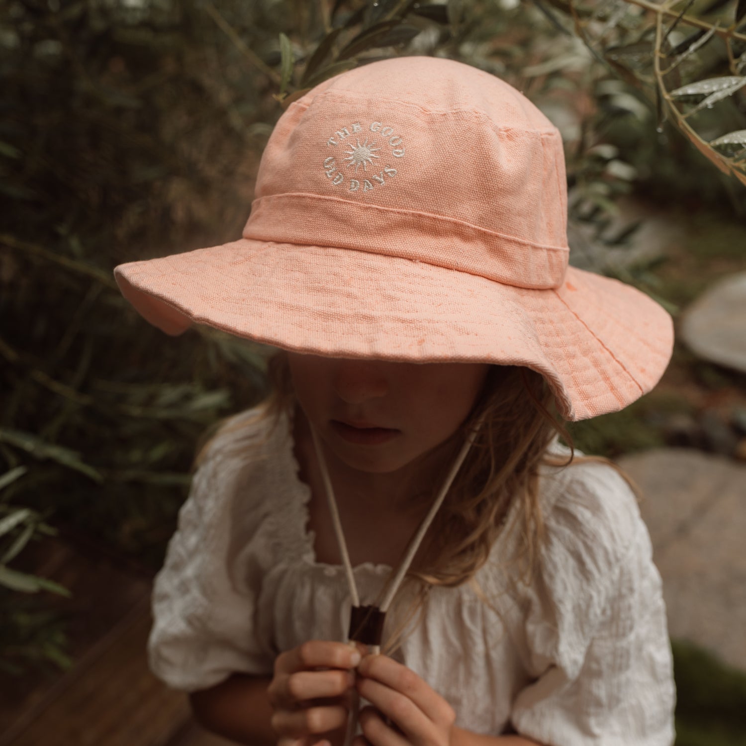 The Good Old Days Sun Hat - Peach