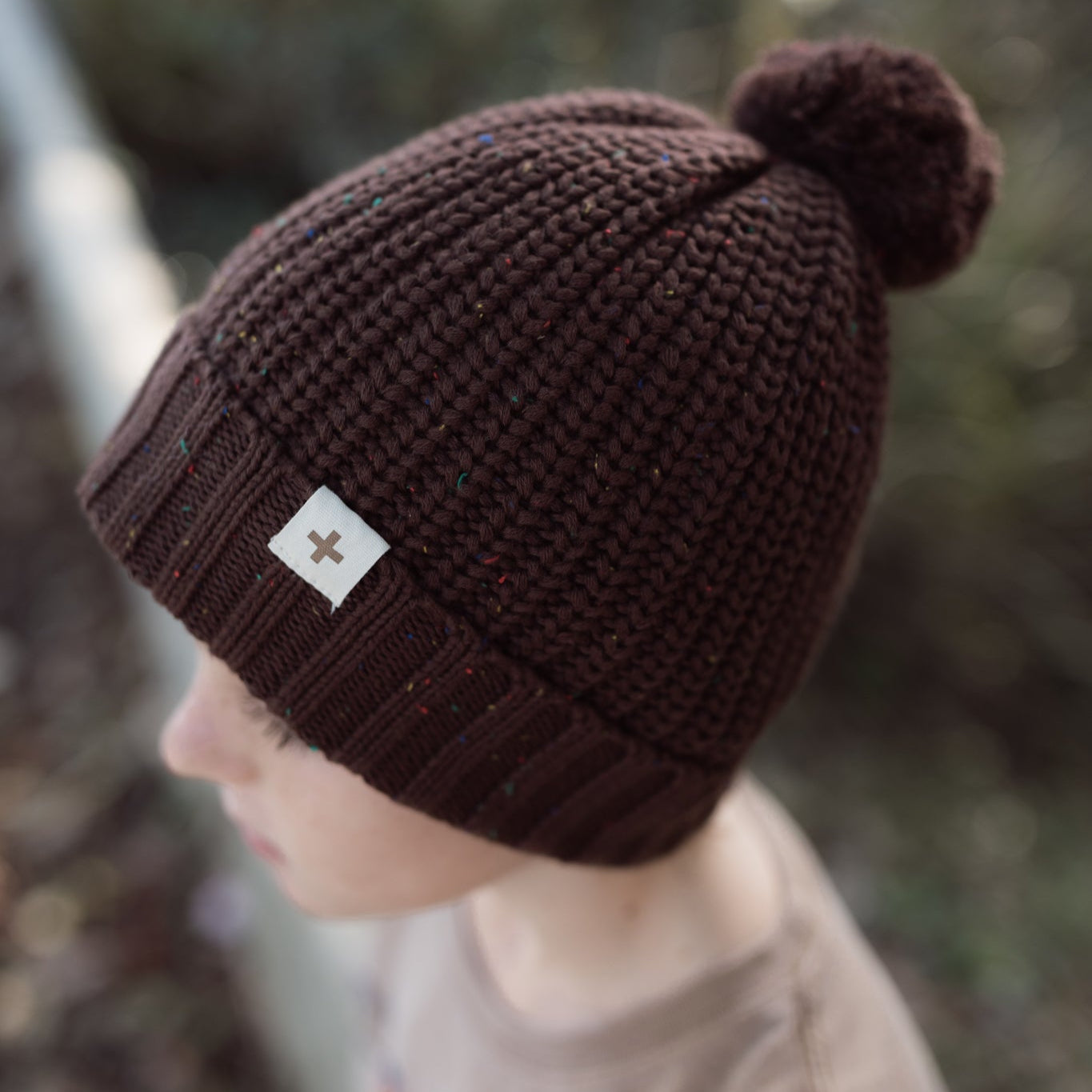 Sprinkle Beanie - Brown