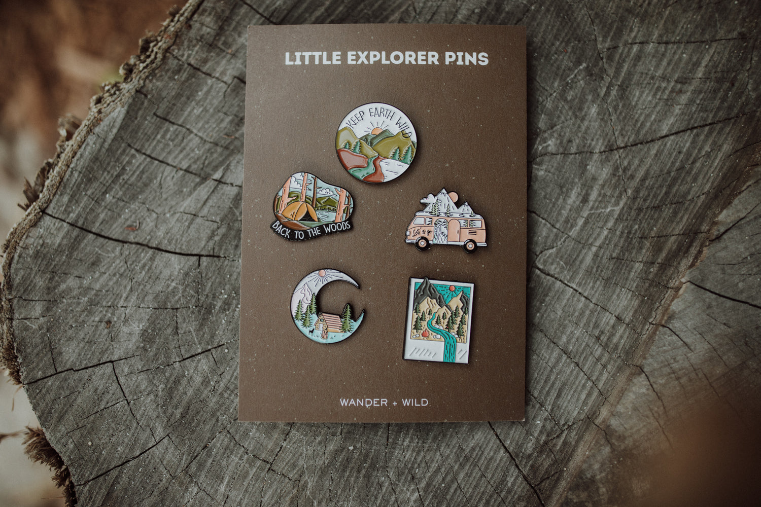 Little Explorer Pins