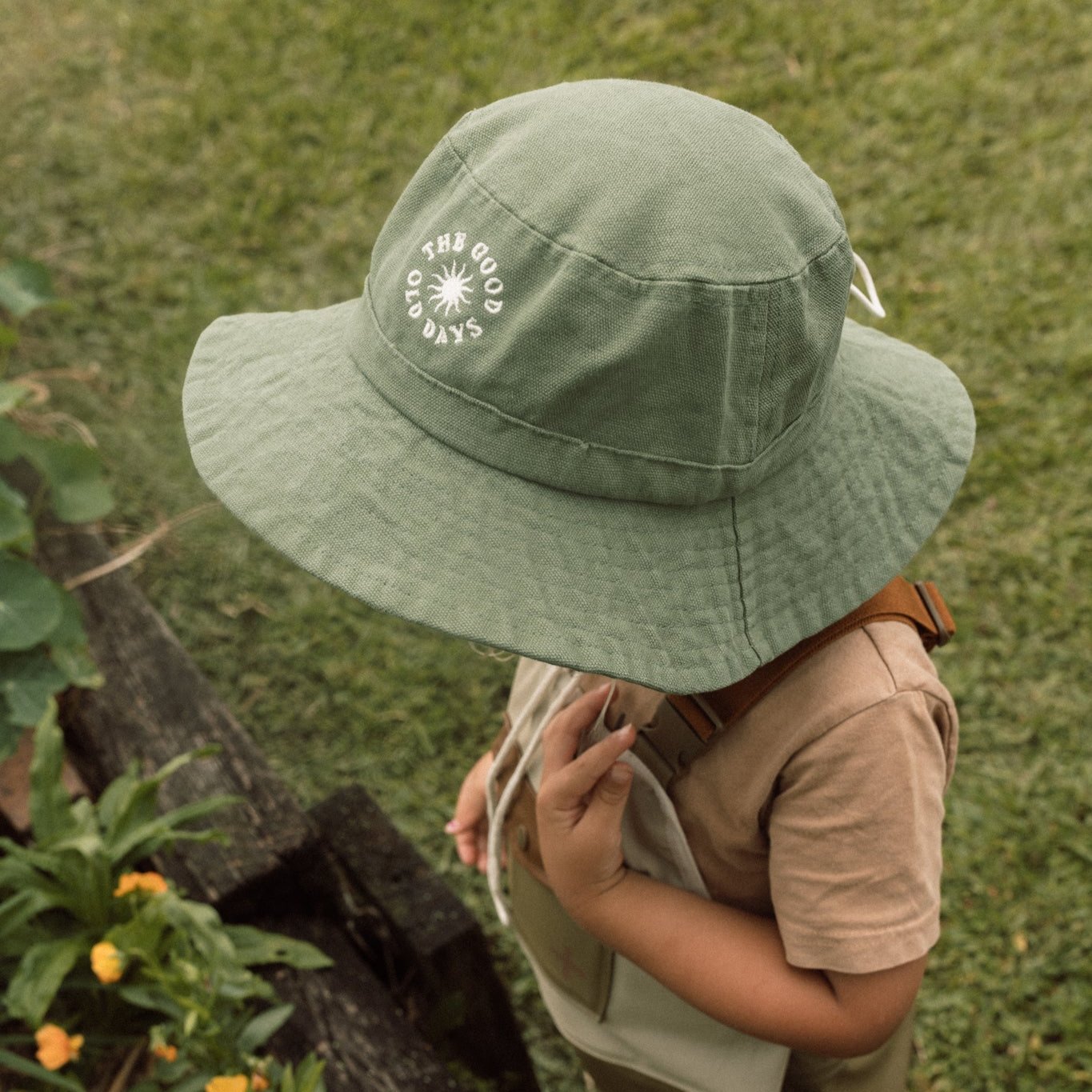 The Good Old Days Sun Hat - Green