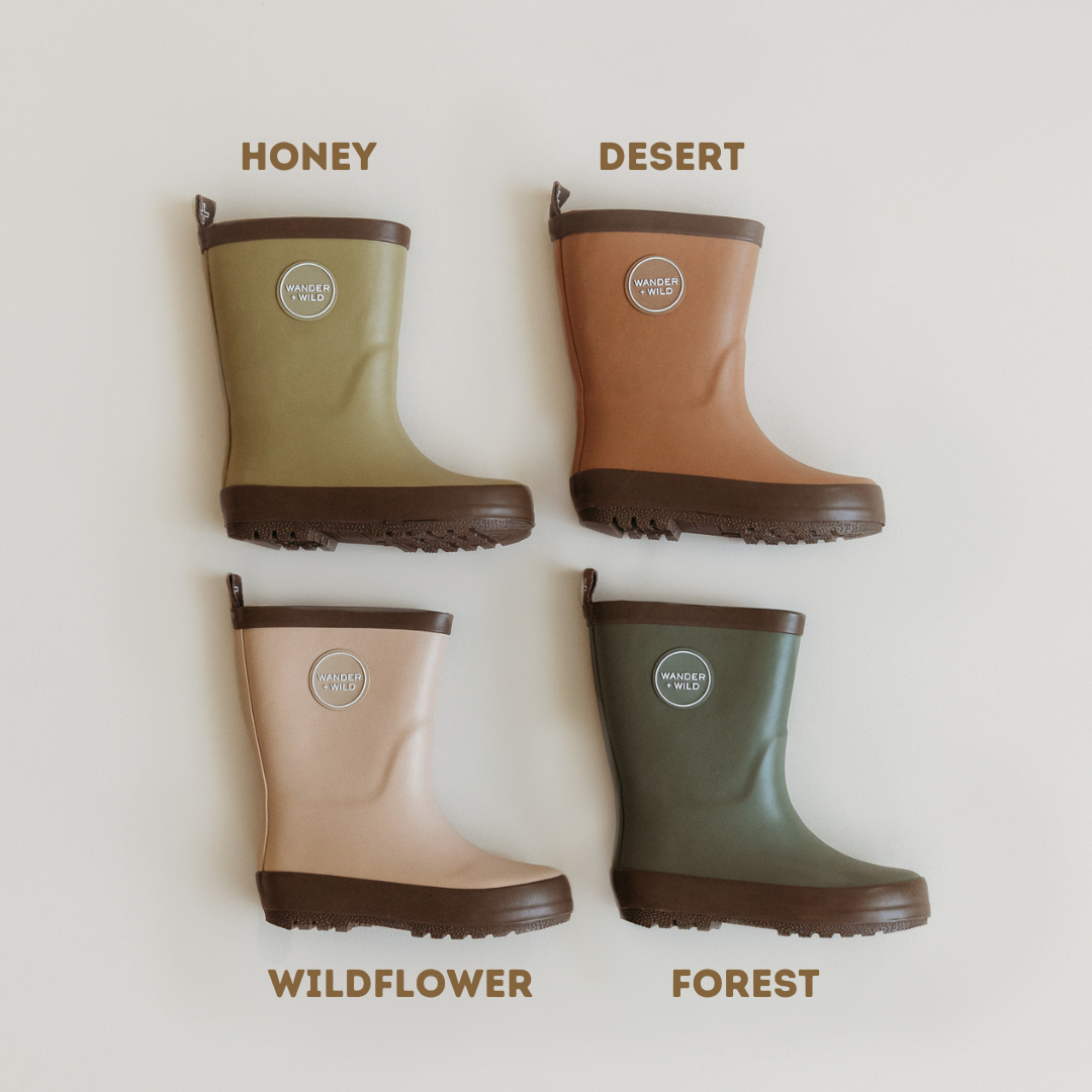 Natural 2024 rubber gumboots