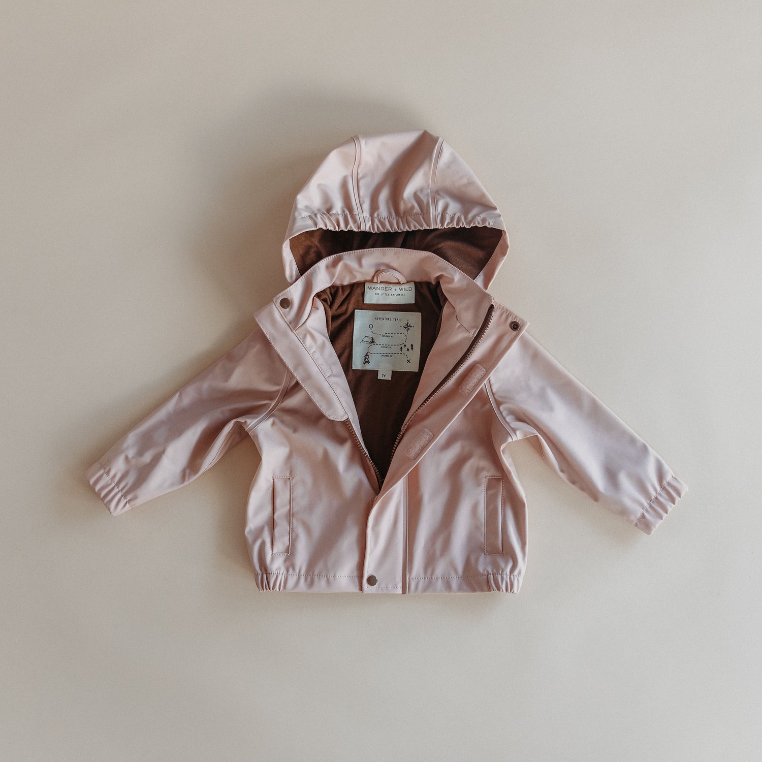 Recycled Rain Jacket - Desert Rose