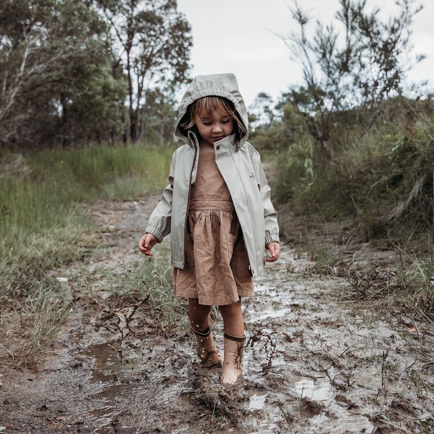 Little Explorer Rain Jacket - Sand