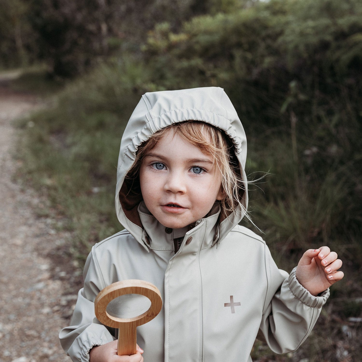 Recycled Rain Jacket - Sand