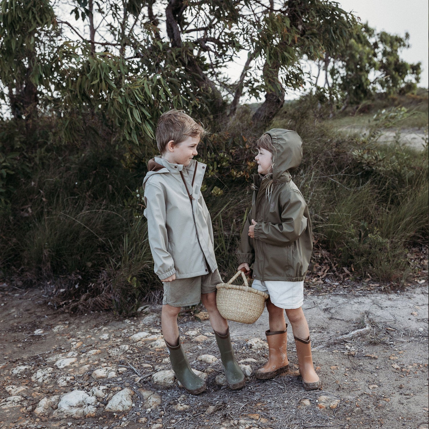 Little Explorer Rain Jacket - Sand